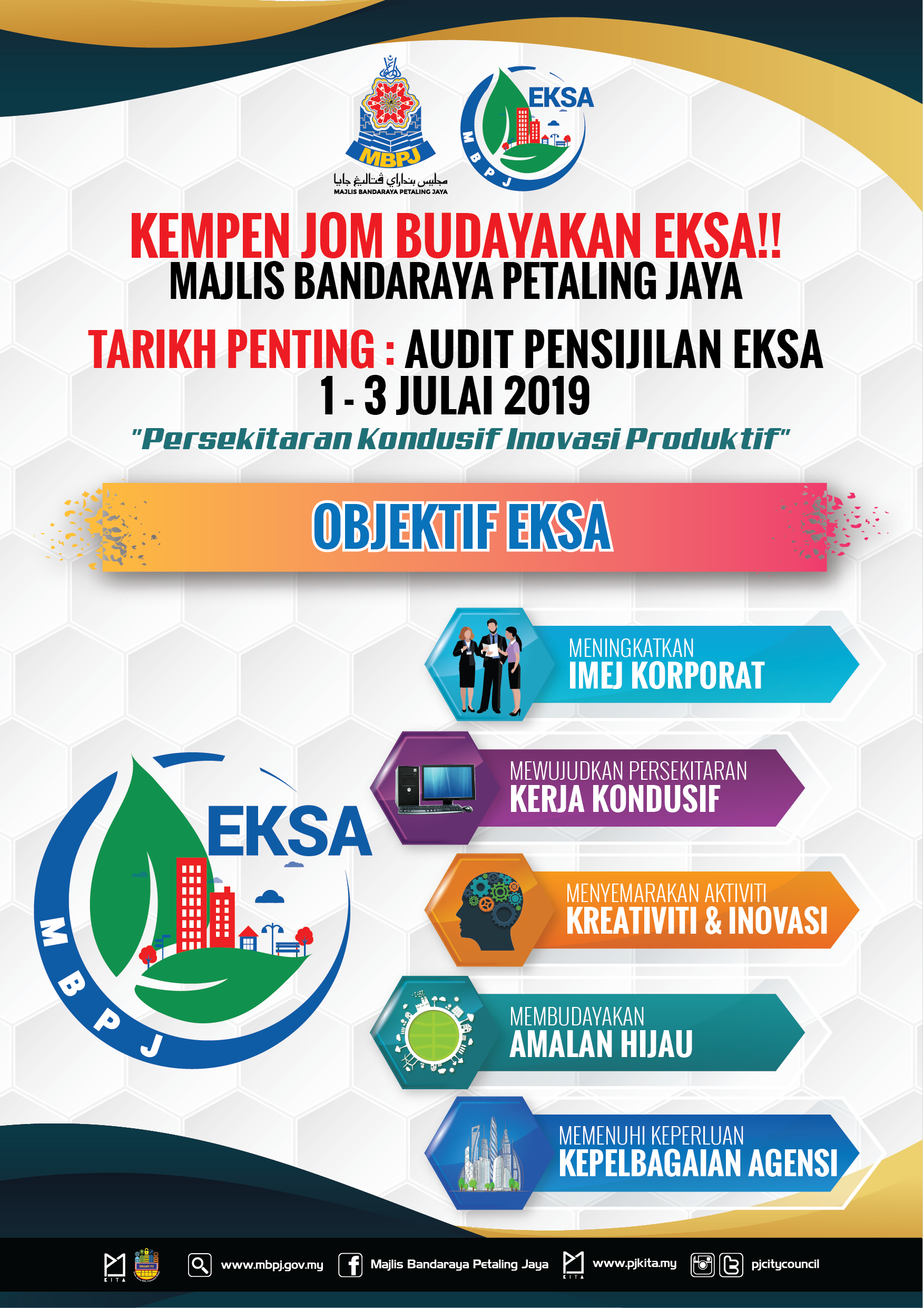Ekosistem Kondusif Sektor Awam Eksa Portal Rasmi Majlis Bandaraya Petaling Jaya Mbpj
