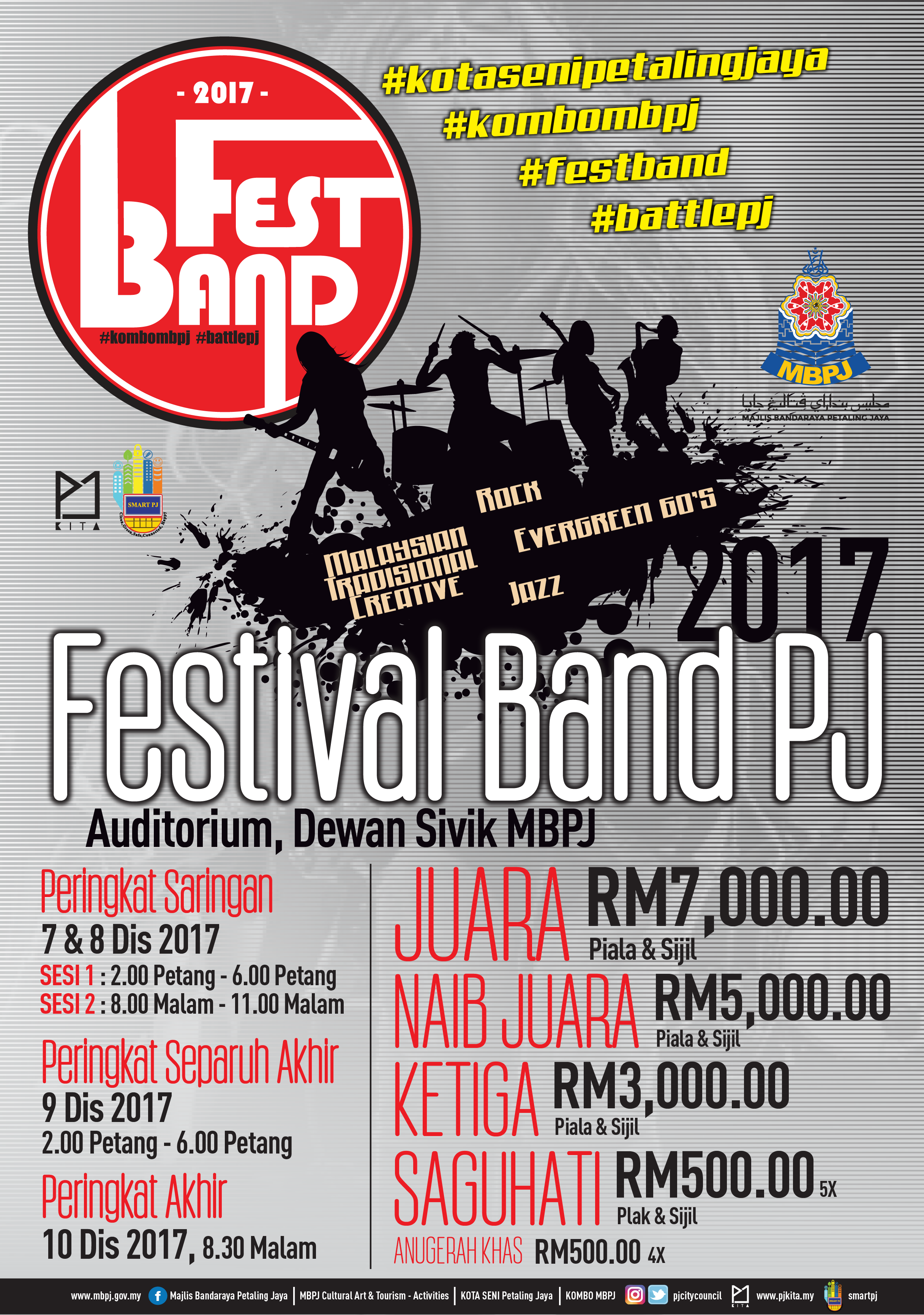 Poster FestBandPJ2017