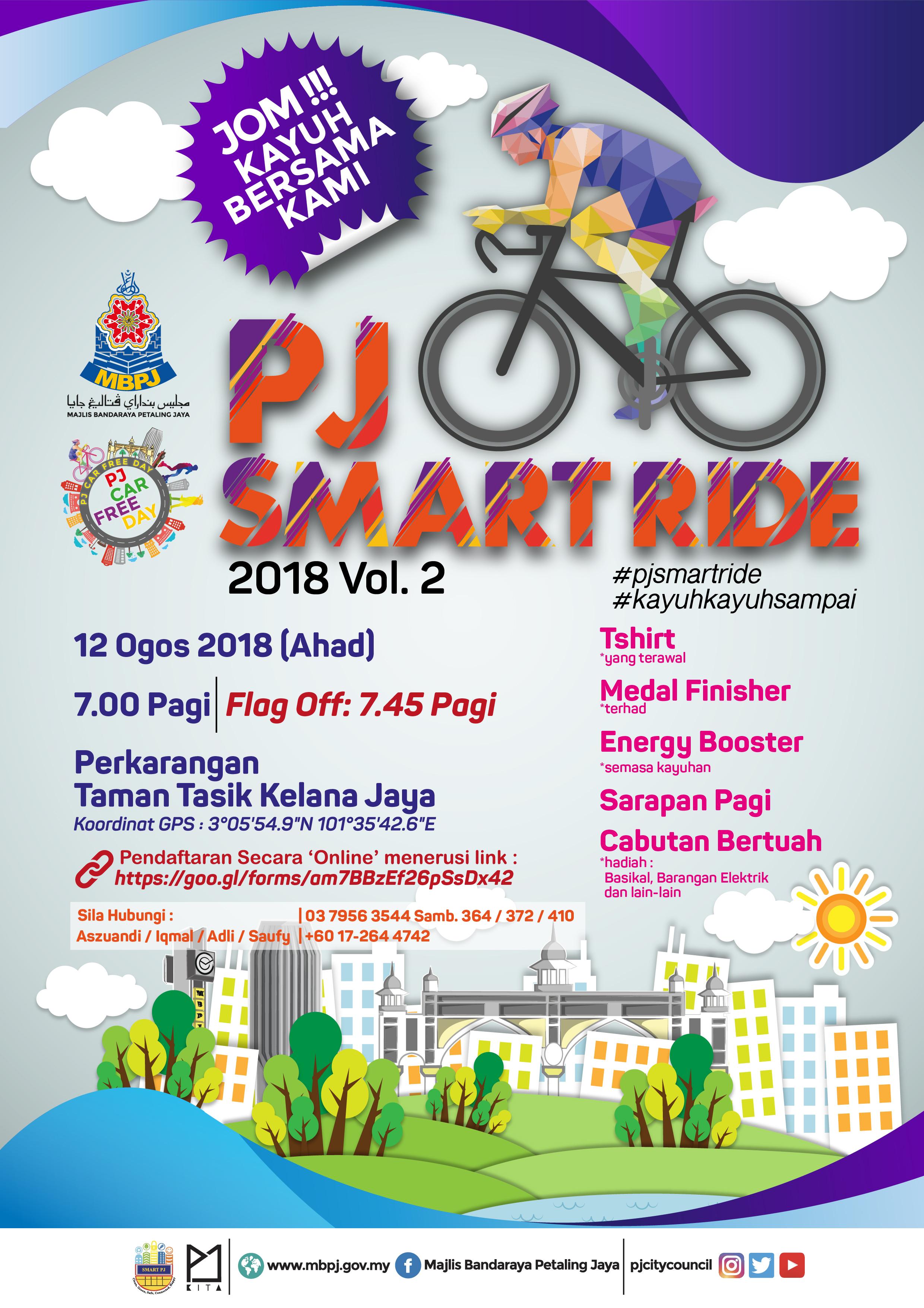 Poster PJ Fun Ride 2018