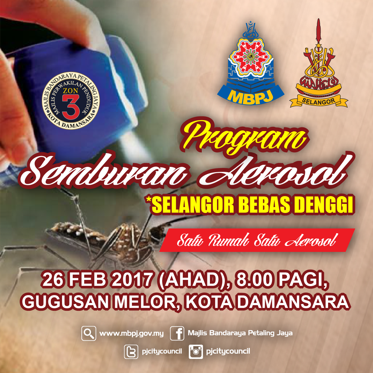 Banner Selangor Bebas Denggi