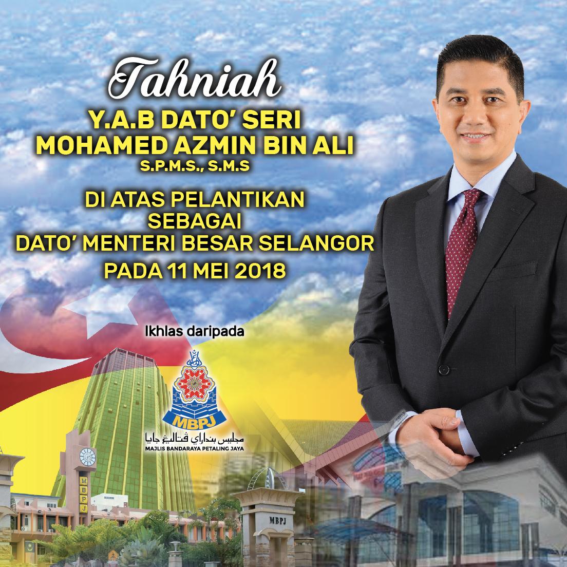 Ucapan Tahniah MB