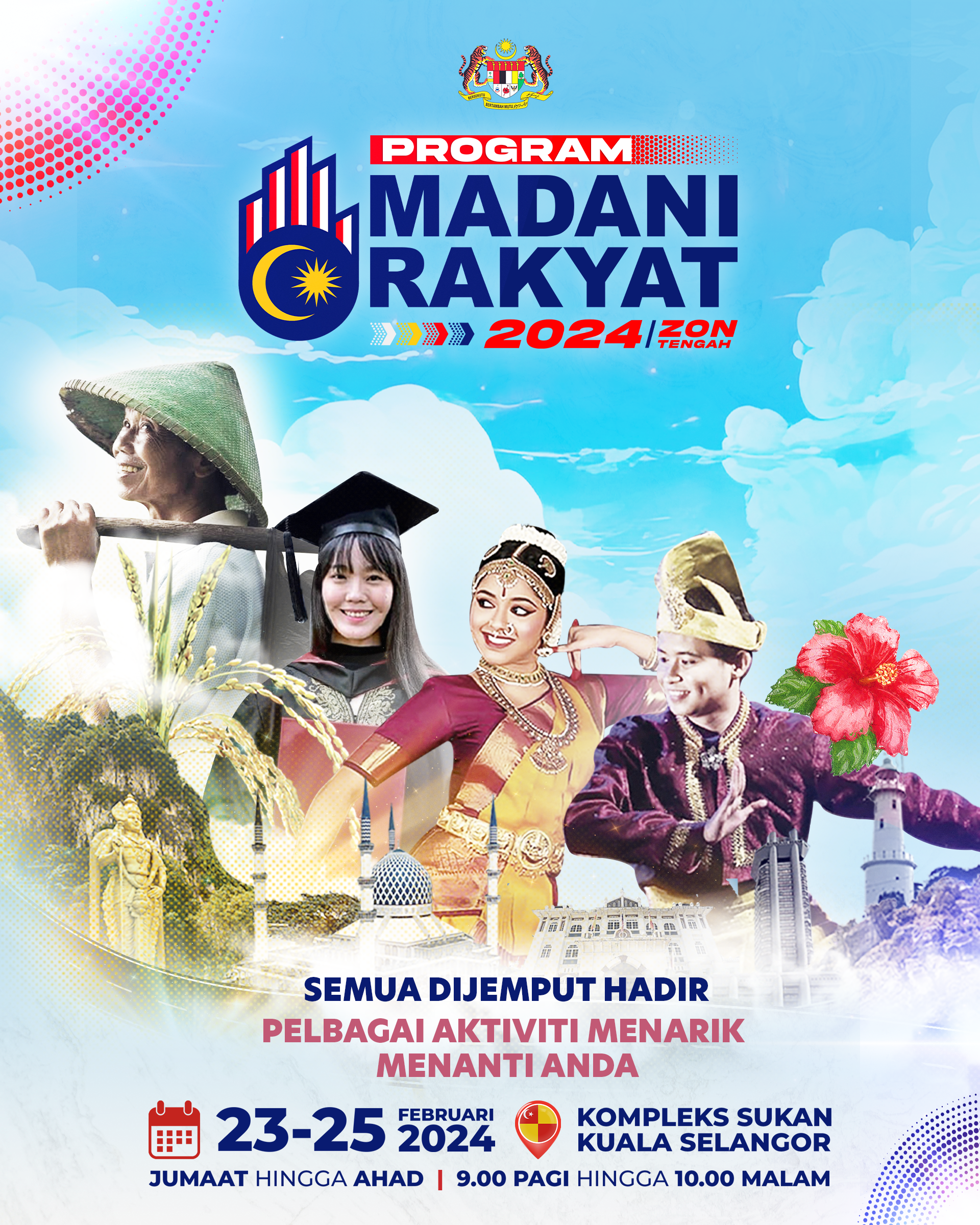 Poster Program Madani Rakyat 2024