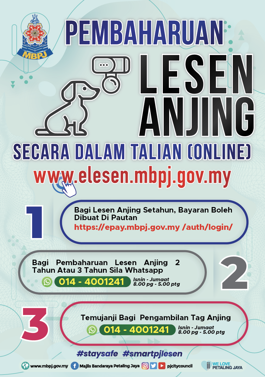 Pembaharuan Lesen Anjing 2022